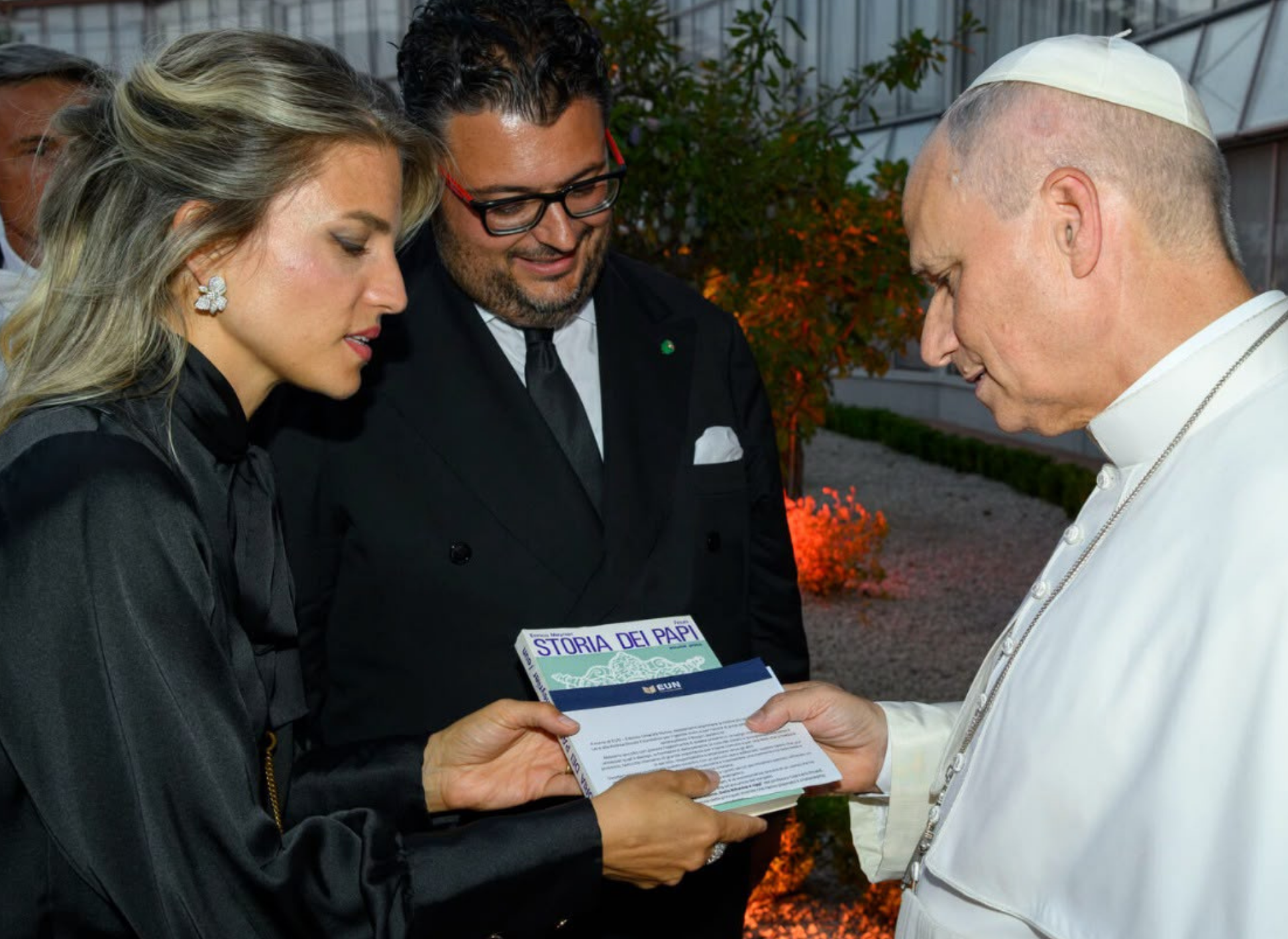 EUN incontra Papa Leone XIV con Maestro Bocelli: Iovino e Di Vaio: “I libri siano uno strumento di dialogo e pace”
