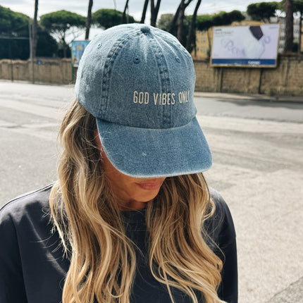 T-shirt "God Vibes Only" Dark Grey - Limited Edition