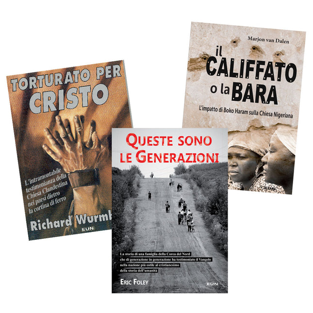 Kit offerta "Chiesa perseguitata"